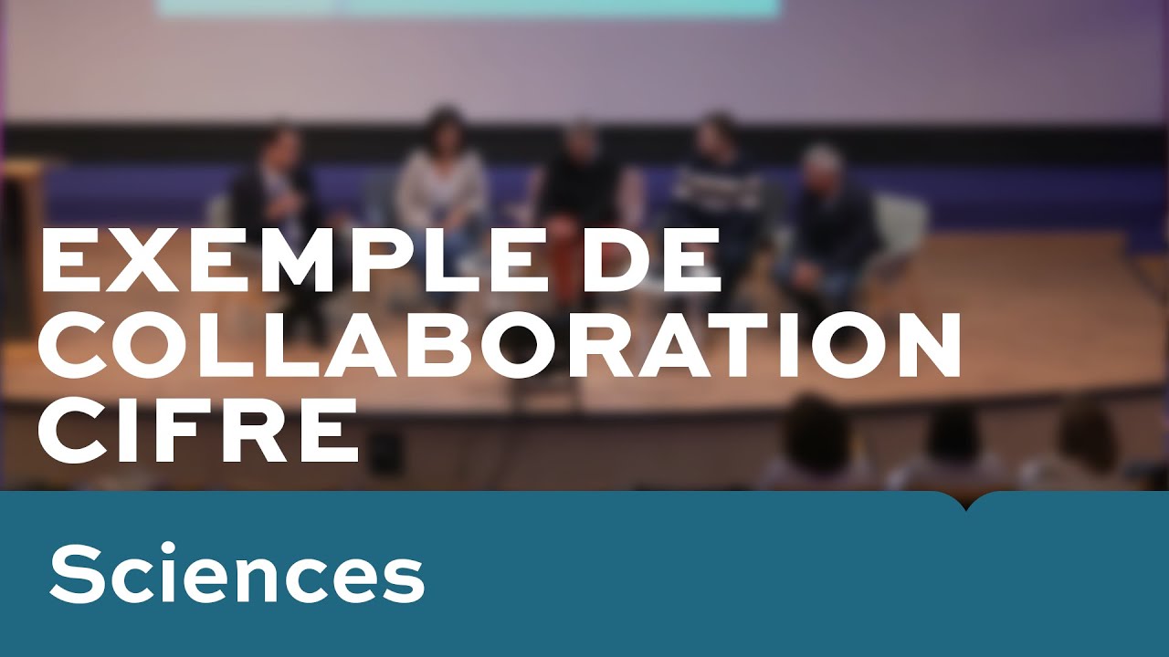 Exemple de collaboration CIFRE Sciences