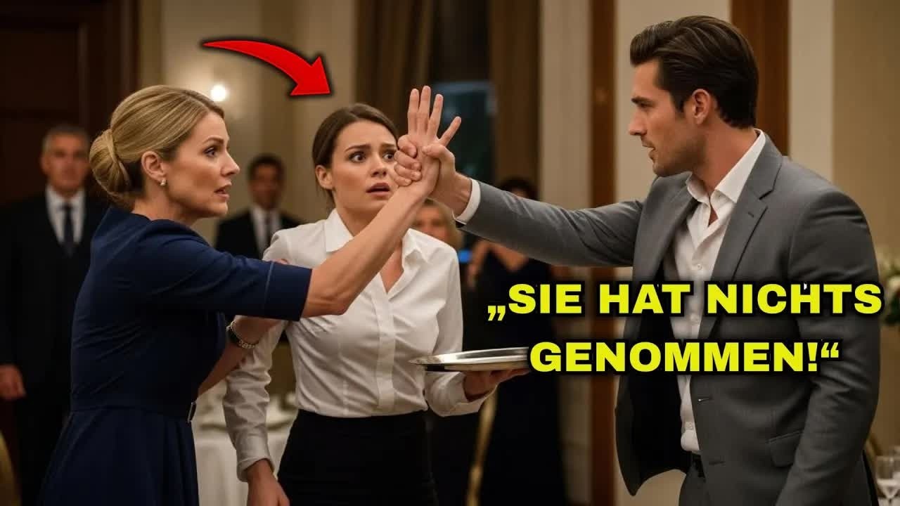 „PRÄSENTIEREN SIE MICH ALS IHREN EHEMANN“ UND DER MILLIONÄR LÄSST DIE KELLNERIN ERSTARRT ZURÜCK