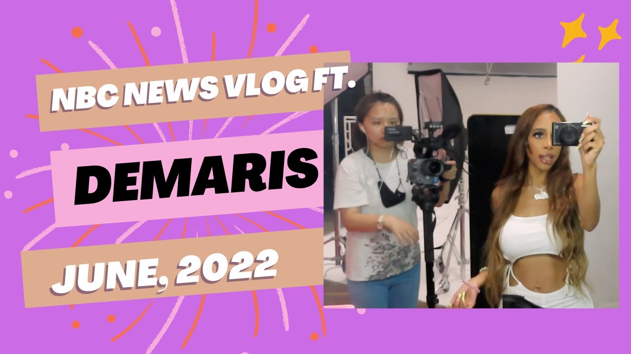 NBC NEWS CHANNEL BEAUTY INFLUENCER VLOG FT DEMARIS & KAM