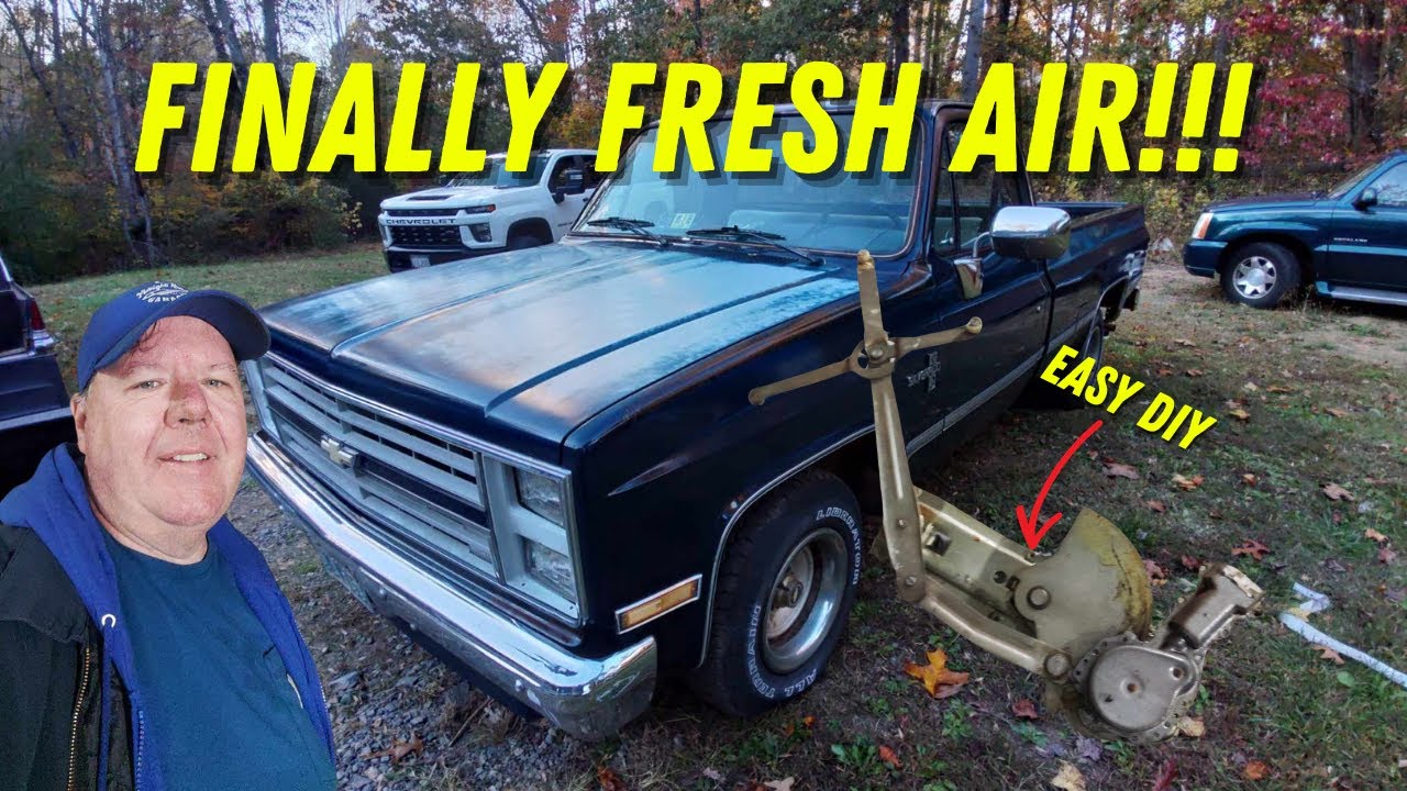 Как заменить электродвигатель стеклоподъемника и регулятор на грузовике Chevy C-10 Silverado Squa...