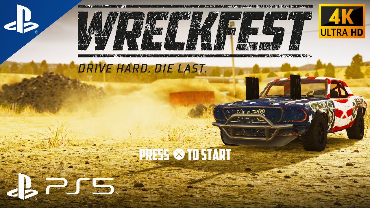 Wreckfest (MOST FUN Racing Game) -  PS5 [4K 60FPS]