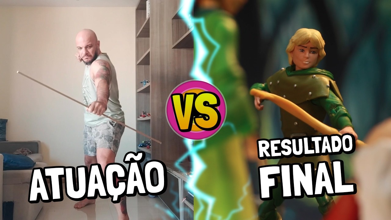 ATUANDO para usar de REFERÊNCIA no STOP MOTION de CAVERNA DO DRAGÃO