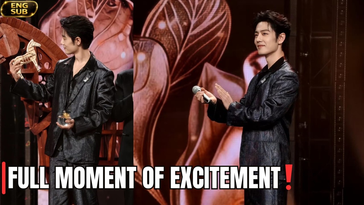 Сяо Чжань получил награду «Выдающаяся звезда года» 🏆