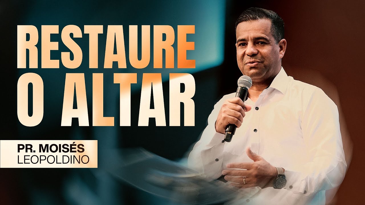 MOISÉS LEOPOLDINO | MUDE O SACRIFÍCIO, O MELHOR VIRÁ DE DEUS