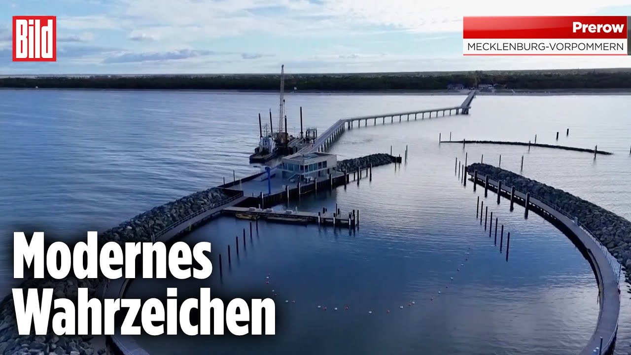 PREROW: Neue Seebr&uuml;cke bricht Rekord