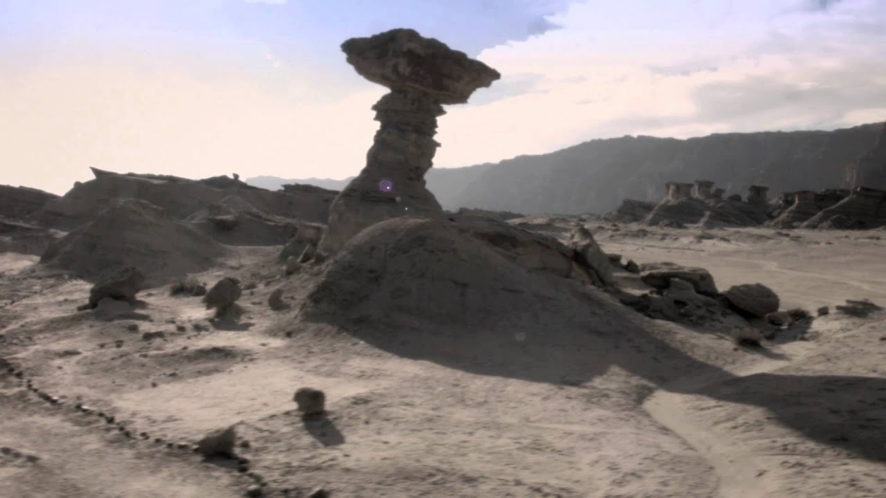 Ischigualasto desde el aire - San Juan- Argentina