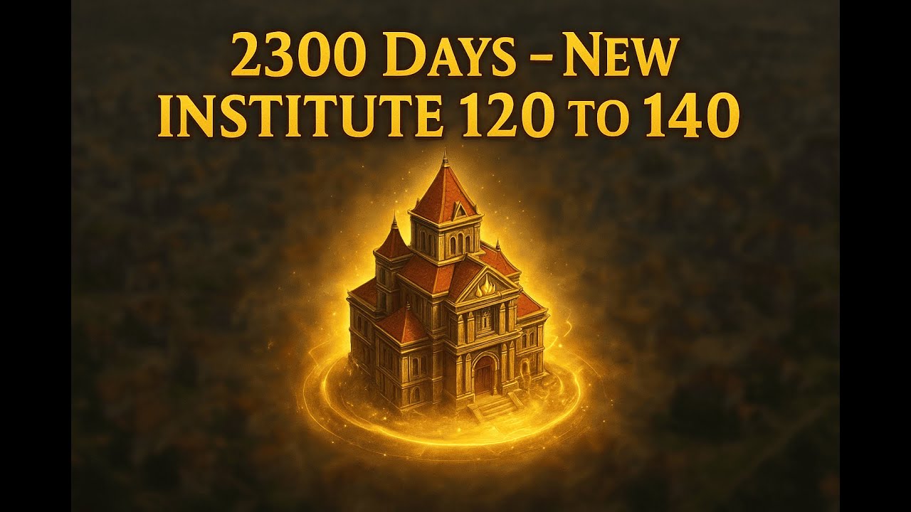 120 to 140 with 2300 days AGE OF EMPIRE MOBILE