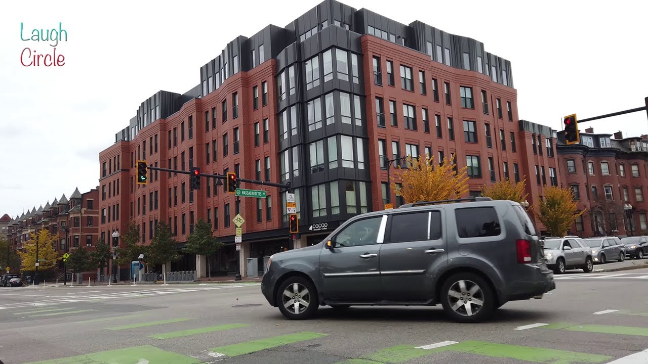 Massachusetts Avenue, Boston, Massachusetts, USA | Walking Tour