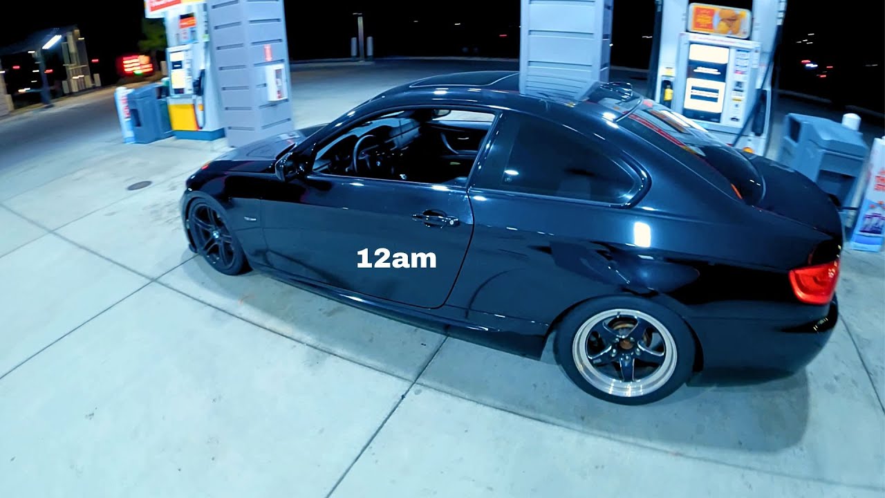 12am Night Drive in Big Turbo 335is (POV) 4K