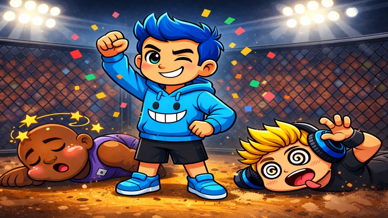 Kardeşlerimle Kafes Dövüşüne Girdik! 🥊 | Roblox