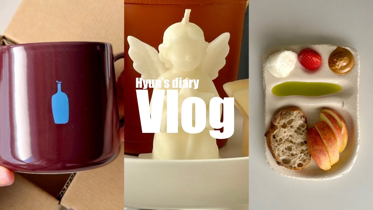 Vlog. 첫눈 오는 날 롯데월드 그리고 올해 마니또 발표(첫눈/ 롯데월드 크리스마스 퍼레이드/ 논픽션 크리스마스에디션/ 블루보틀 홀리데이머그/ 리틀밀즈 코펜하겐 플레이트 B급) 