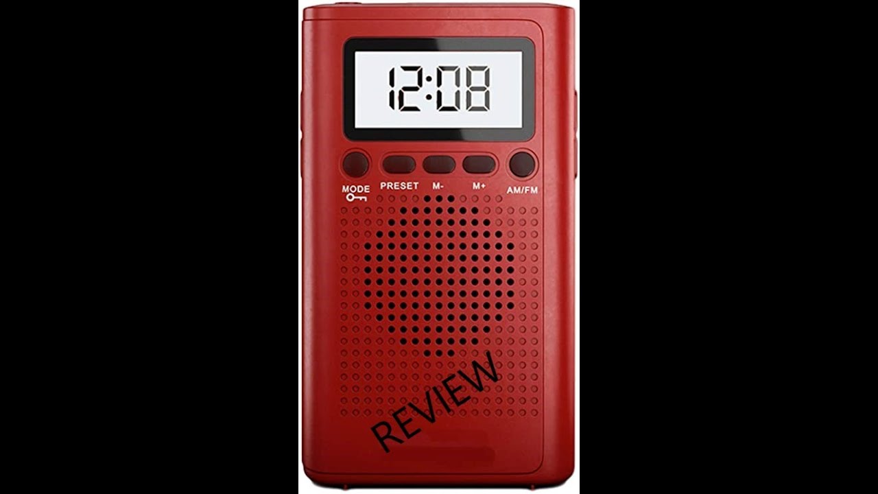 Vondior 300WB AM FM Weather Radio Review