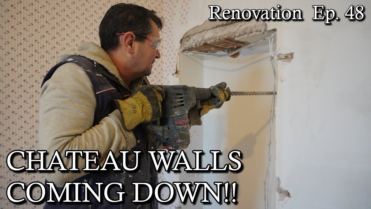 OUR TOUGHEST CHATEAU ROOM RENOVATION YET - 'Chateau de Bruges' - Ep. 48 - Renovation