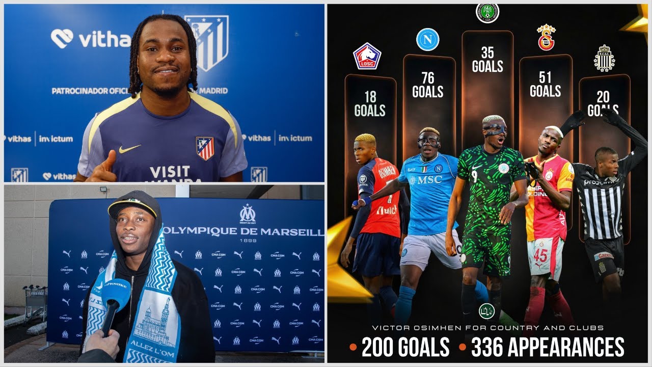 Lookman joins Atletico, Osimhen hits 200 goals & More | Naija FC Podcast