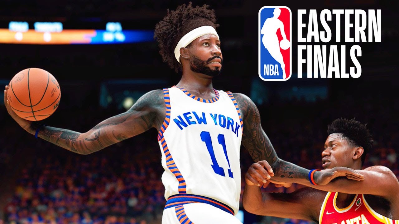 20-20-20 QUADRUPLE-DOUBLE In ECF! NBA 2K22 My Career Next Gen Playoffs Gameplay