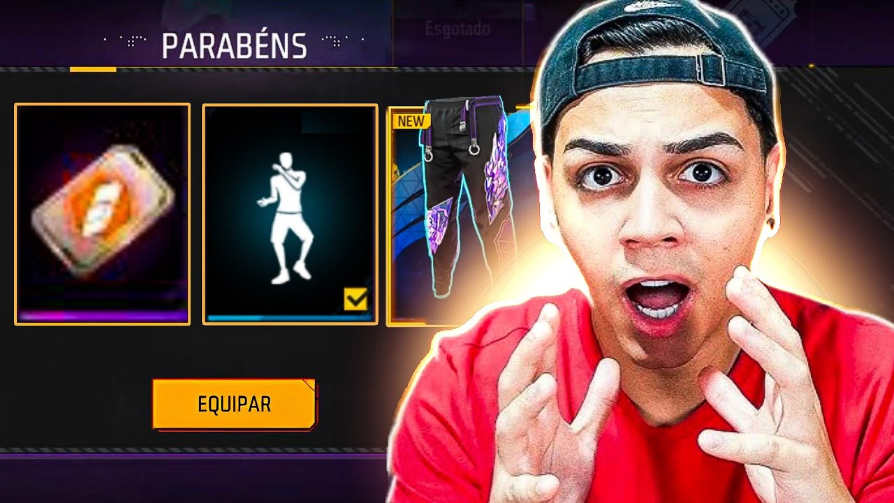 SURREAL! FREITAS COMPROU TUDO! NOVO COLETE PRÊMIO GRÁTIS FOI LIBERADO NO - FREE FIRE!