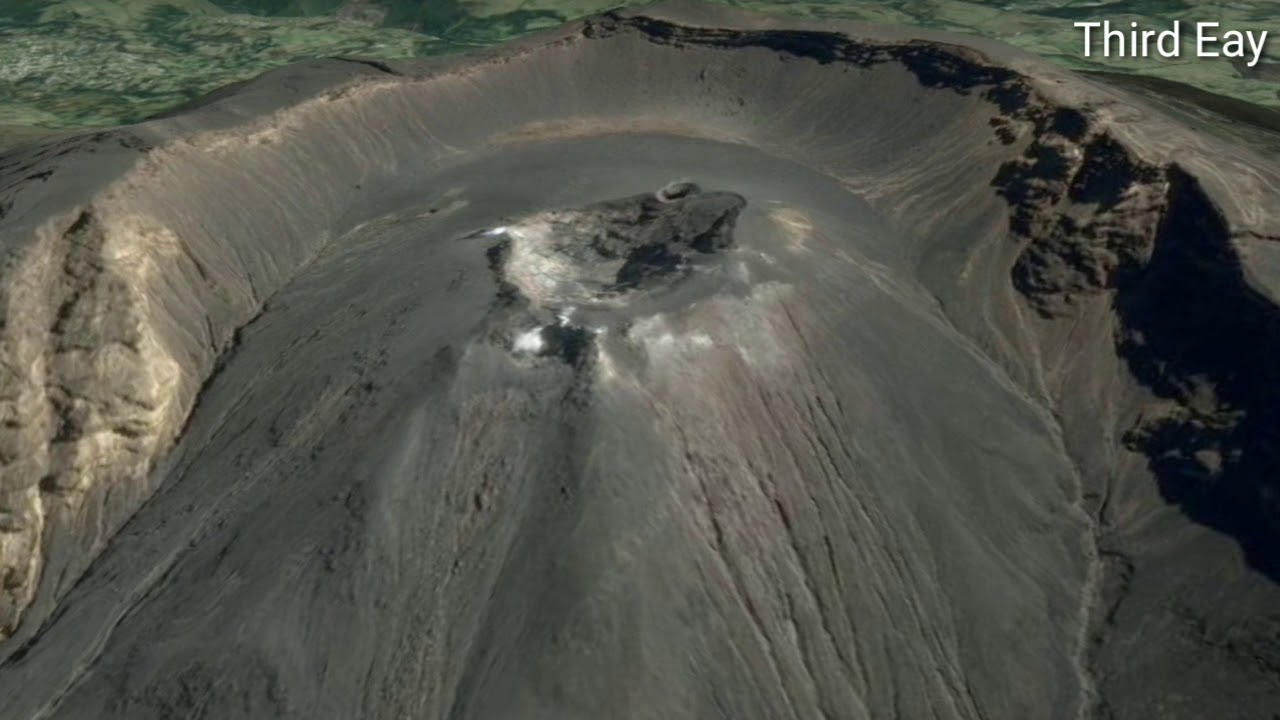 Galeras volcano (in Colombia) 