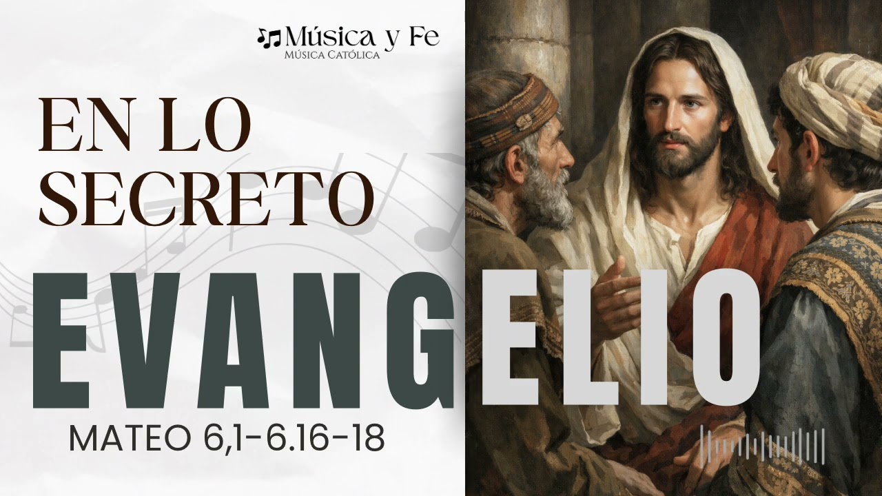 🎶 “En lo secreto”, Basada en el Evangelio de Mateo 6,1-6.16-18