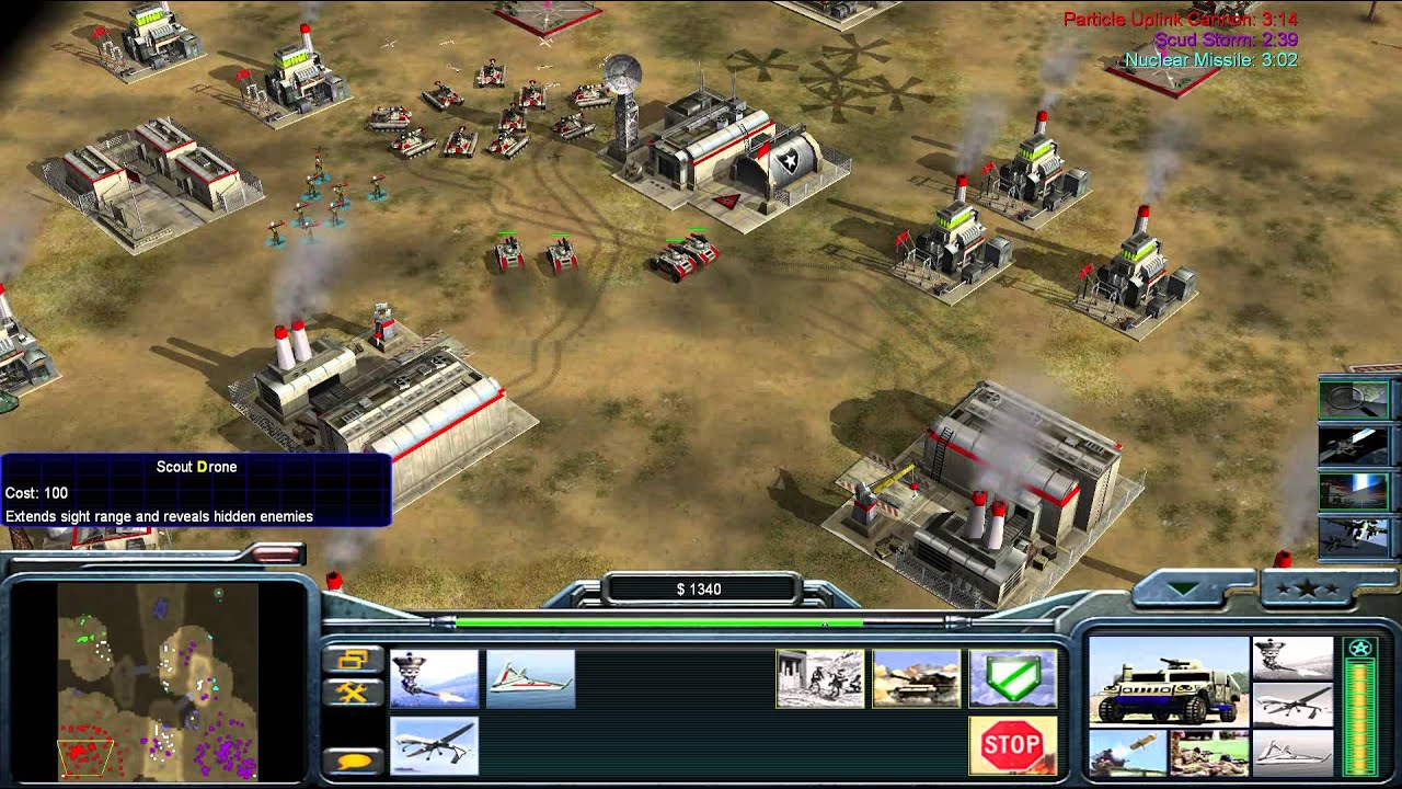 C&C Generals Zero Hour - Skirmish