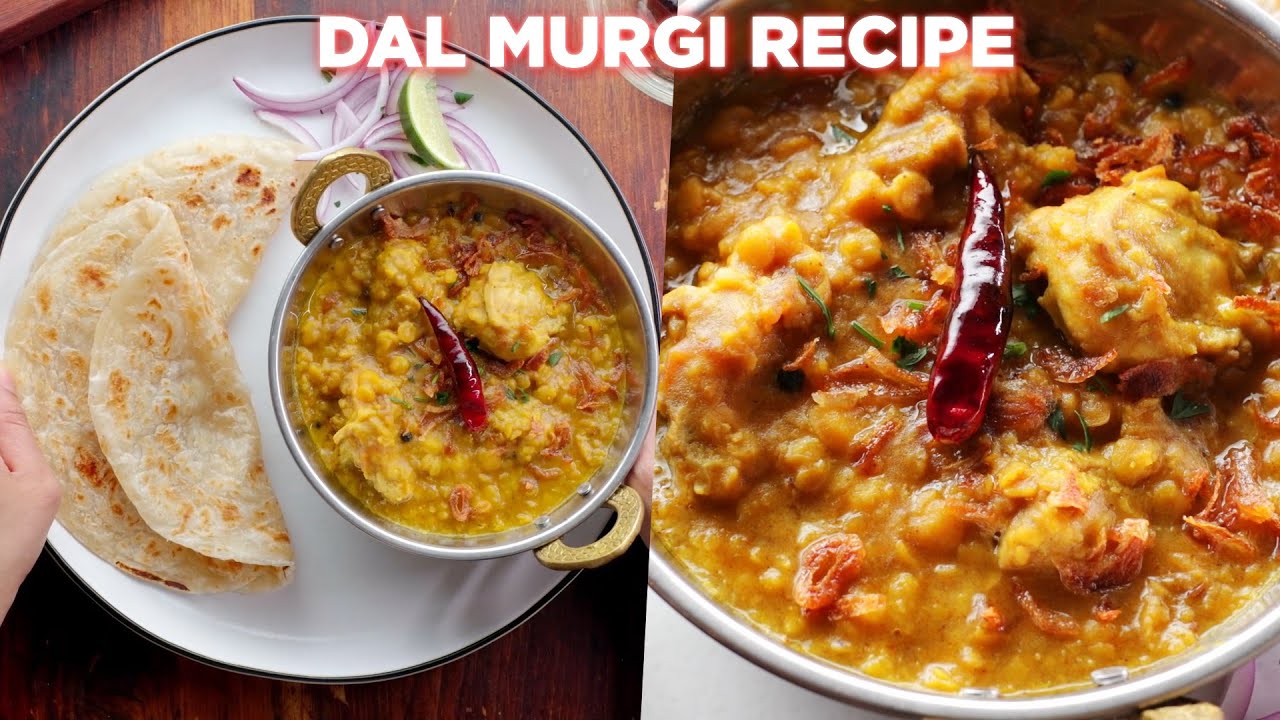 Mouthwatering Dal Murgi Recipe | Chana Chicken Curry