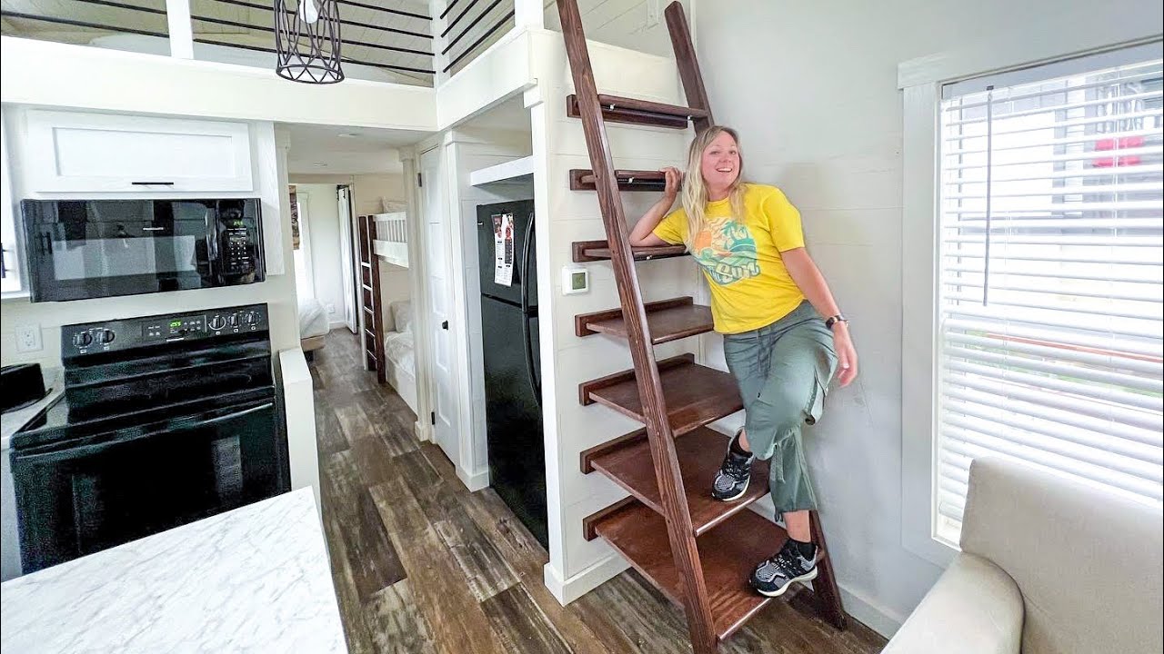 Camp Cedar Ohio Resort - Tiny Cottage Tour, Campfire, Outdoor Cooking, Golf Cart Rides & More!