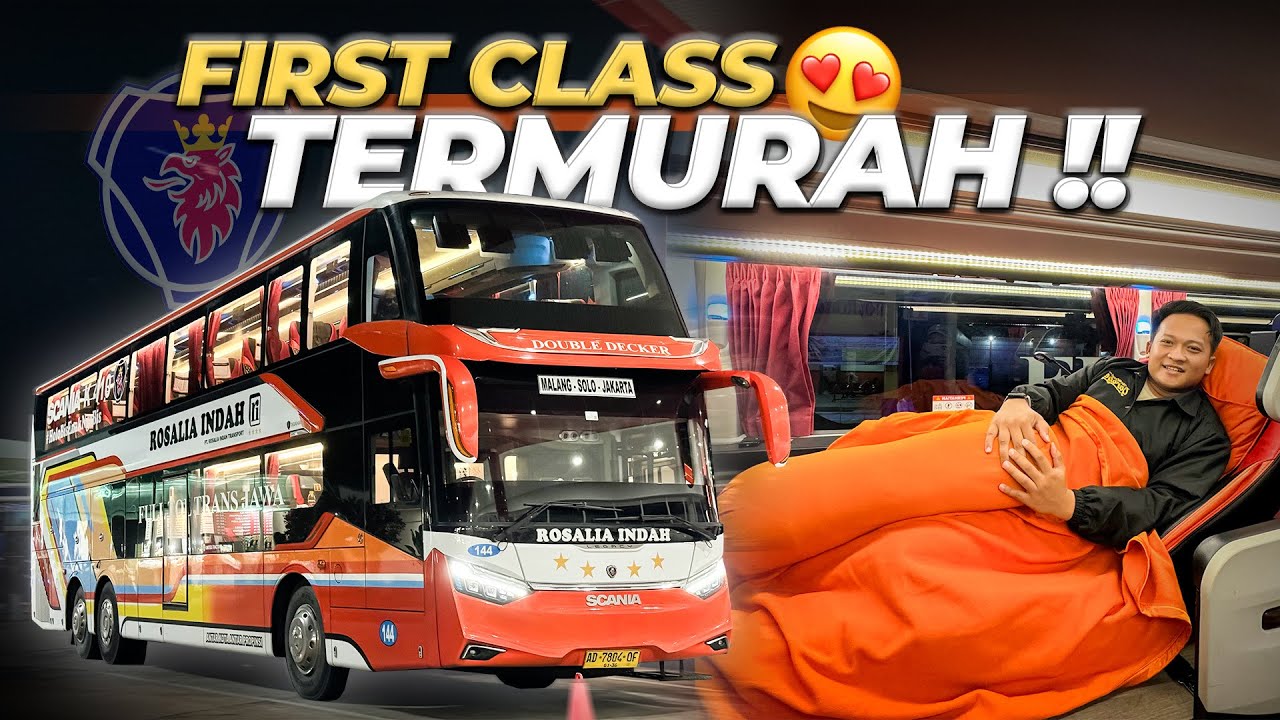 LASEM PORIS FIRST CLASS BUS PALING MURAH ‼️ Naik Rosalia Indah Divisi Muriaan