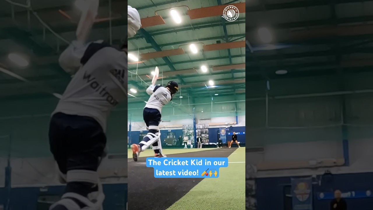 The Cricket Kid was on fire in our latest video! 🔥 #cricketdistrict