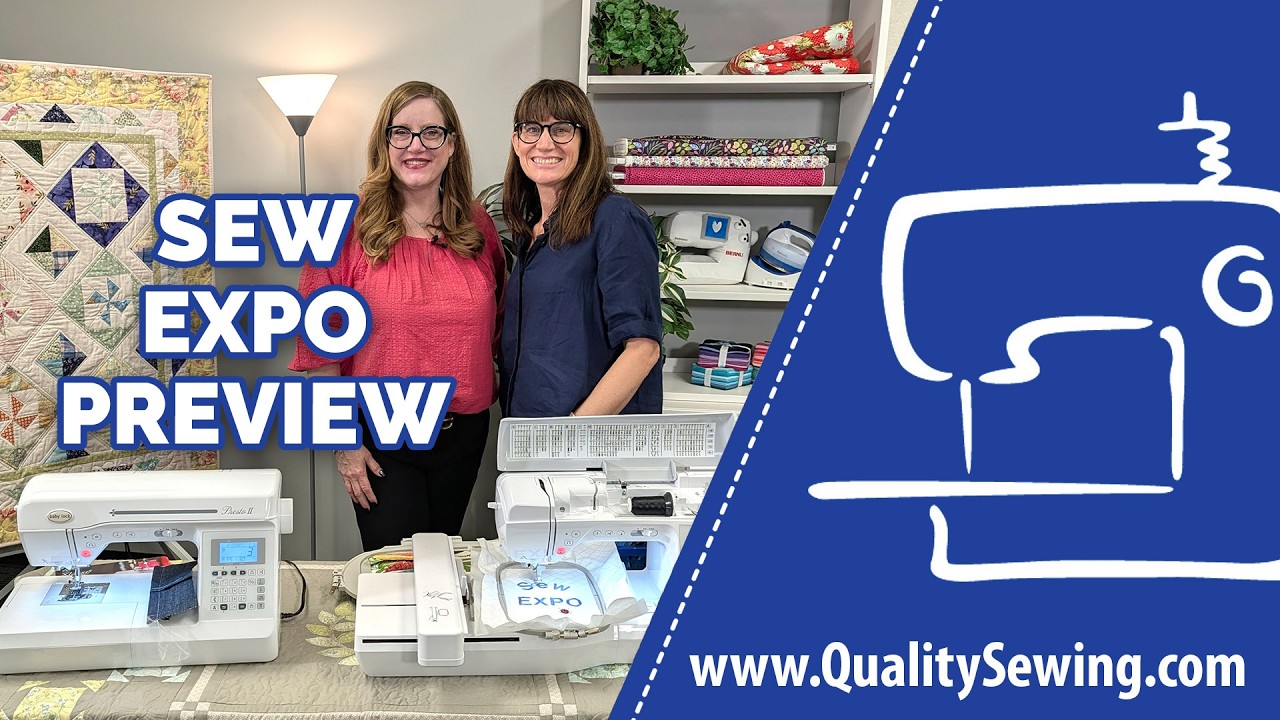 Sew Expo Sneak Preview LIVE
