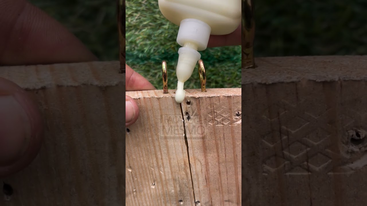 How to Hold Wood Tight Without Clamps #USAConstruction #DIYHack #ProTrick