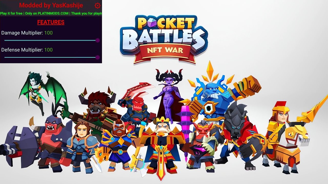 Pocket Battles: NFT War Mod Gameplay