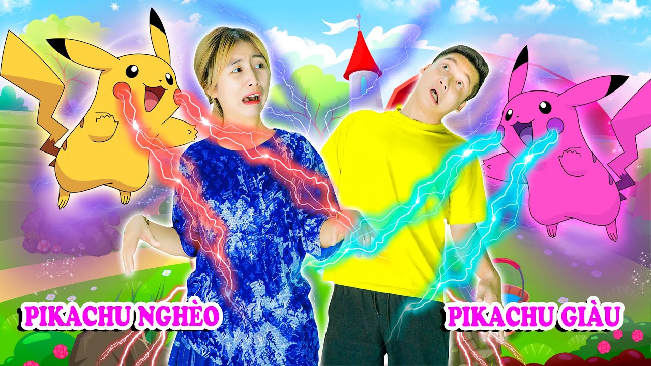 Pikachu Nghèo Vs Pikachu Giàu - Hạt Tiêu Giúp Đỡ Hai Mẹ Con Pikachu Đoàn Tụ - Pokemon Tập 48 Táo TV