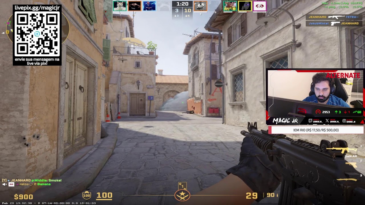 FACEIT COM CHATGPT E GROK AI PLAYERS