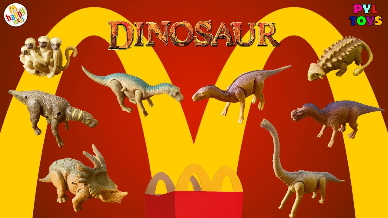 McDonalds Colección Completa Happy Meal Dinosaurio Disney año 2000