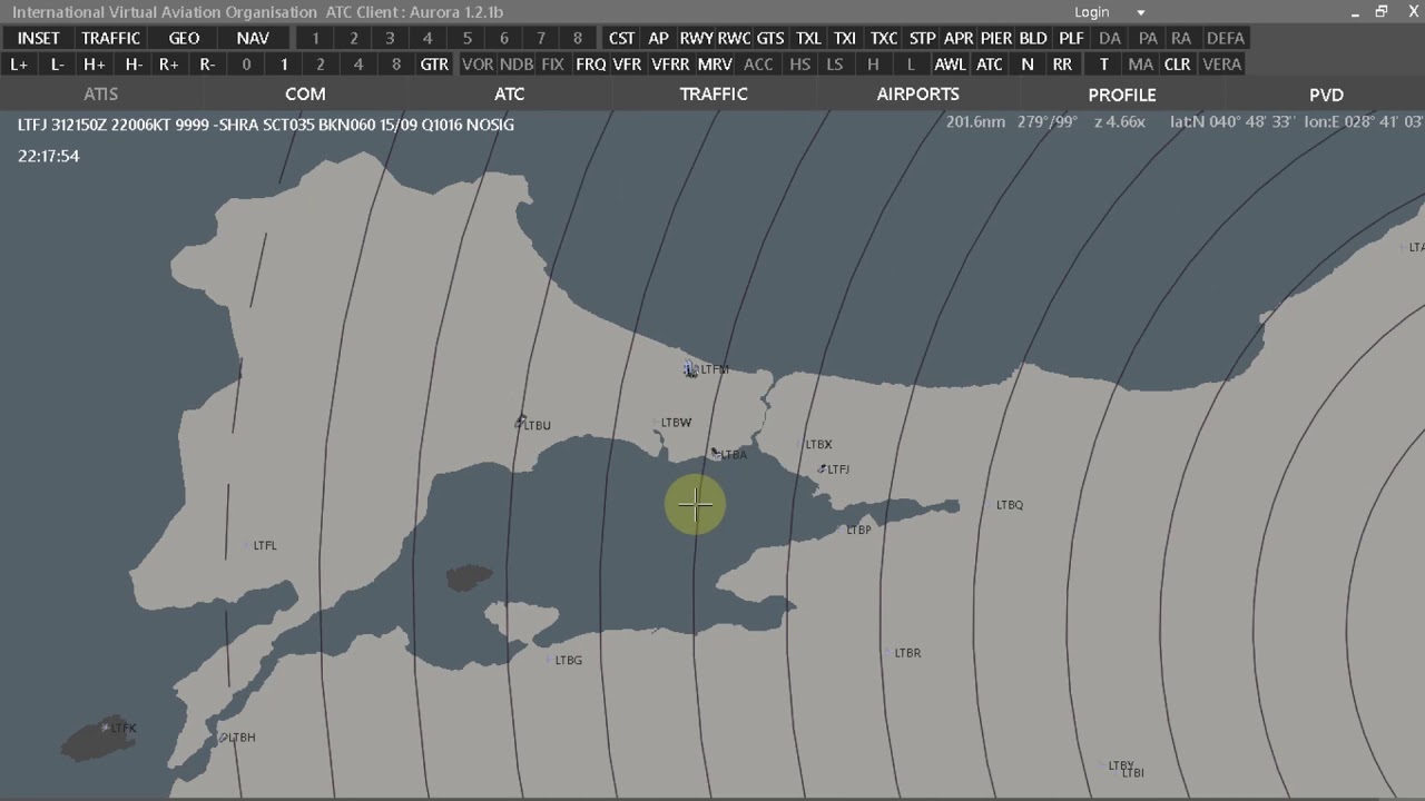 AURORA programı ile İVAO'da ATC (sektör) Nasıl açılır
