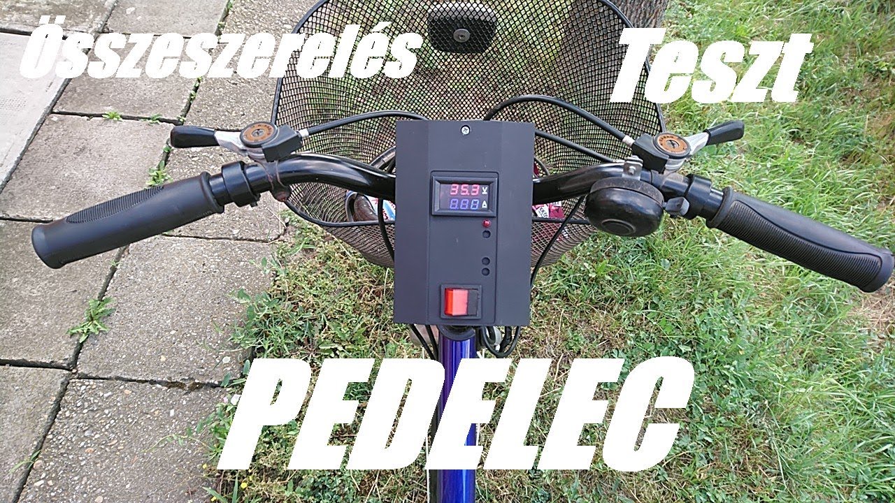 Pedelec 2.0 Összeszerelés és teszt.