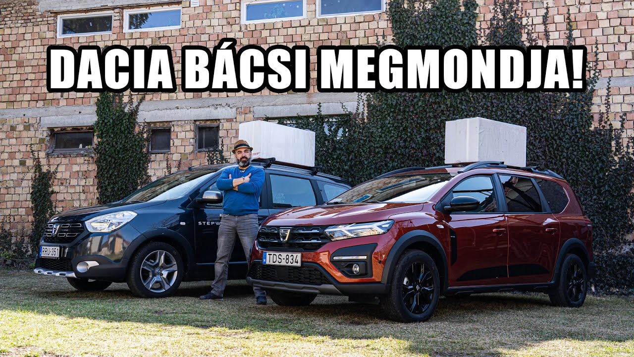 Dacia Jogger TCe 110 vs. Lodgy SCe 100 - Totalcar Teszt