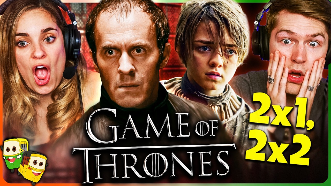 GAME OF THRONES S2 EP 1-2 Reaction! | First Time Watch | Sean Bean | Lena Headey | Peter Dinklage