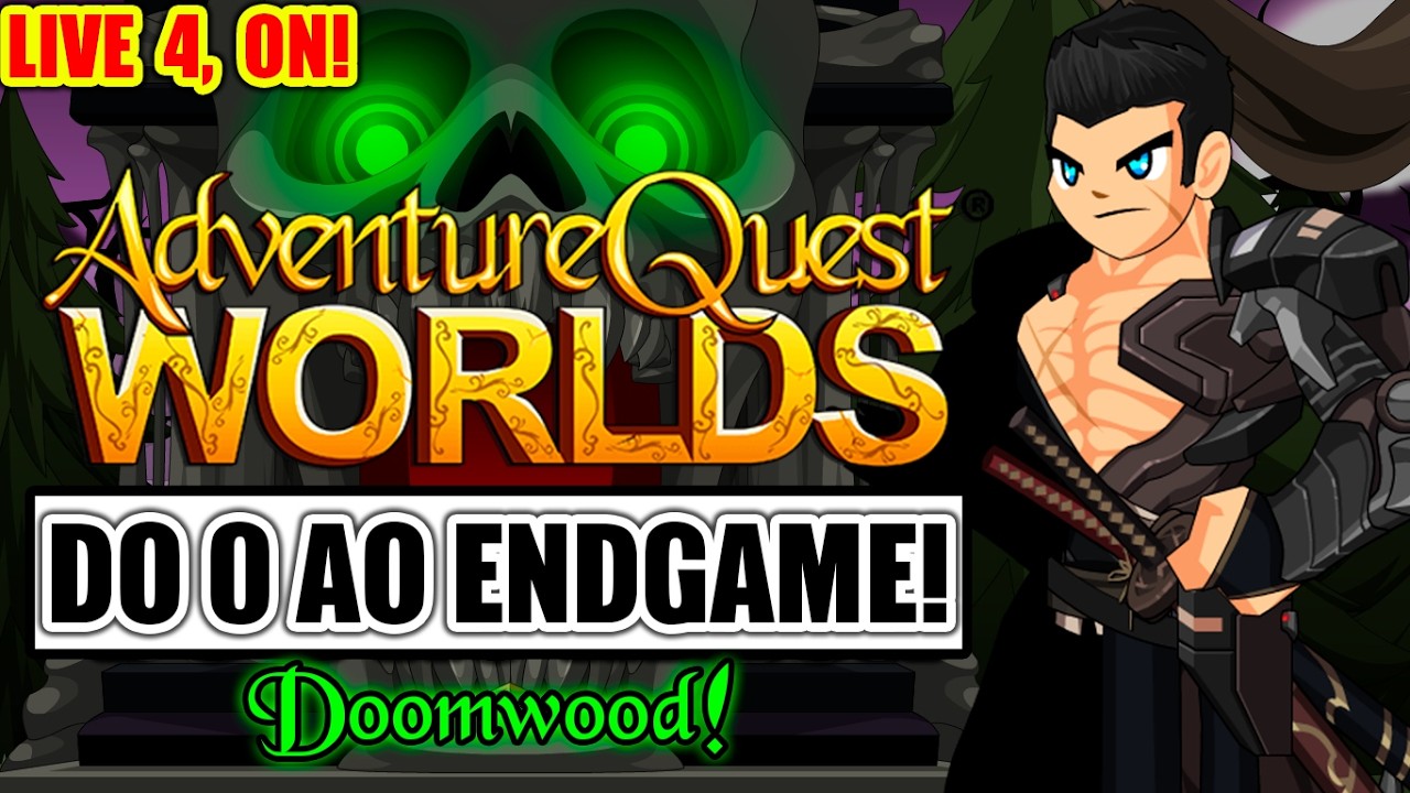 AQW do 0 ao Endgame (Ep 4 - Chegando em Doomwood)! Mais tarde, Ultras?!