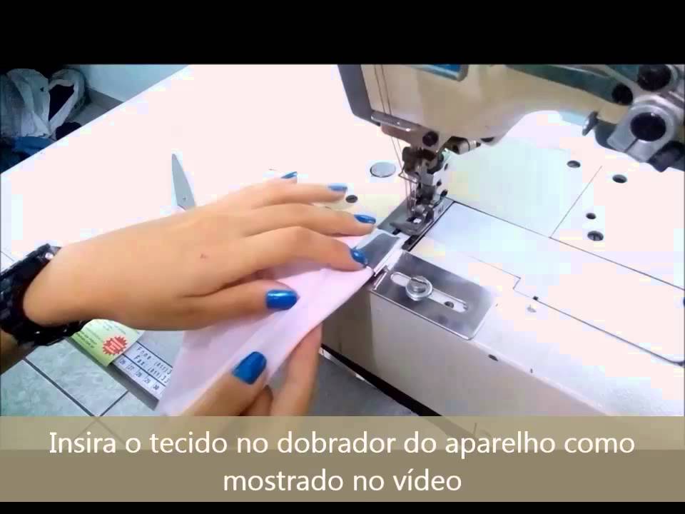 Aparelho para Embutir Elástico na Galoneira Plana