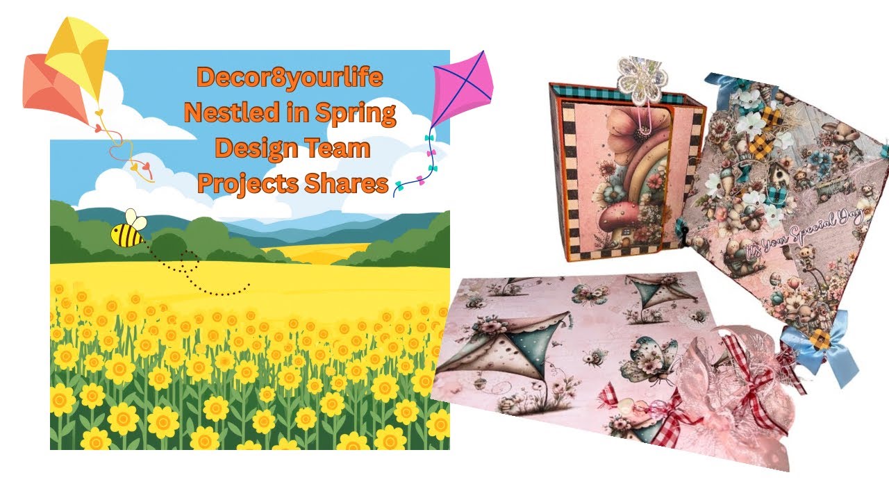Nestled In Spring #DTP Projects Shares for @decor8yourlife #decor8yourlife #nestledinspring