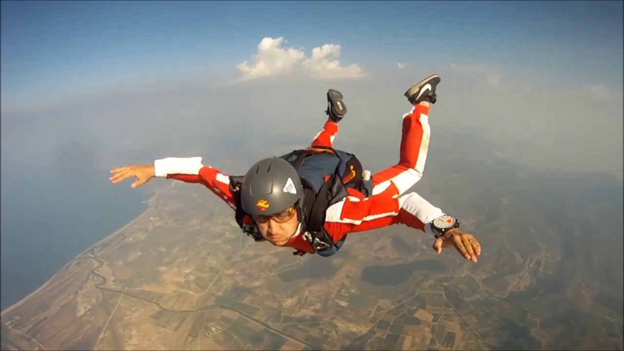 Skydive Efes - Uçaktan Atlamak (12000 feet), freefall - AFF(HSD) - THK Efesdropzone