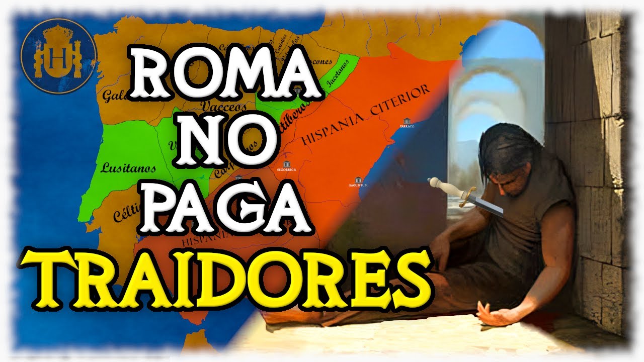 La MUERTE de VIRIATO, el terror de roma, TRAICIONADO por sus AMIGOS. FINAL de las guerras LUSITANAS