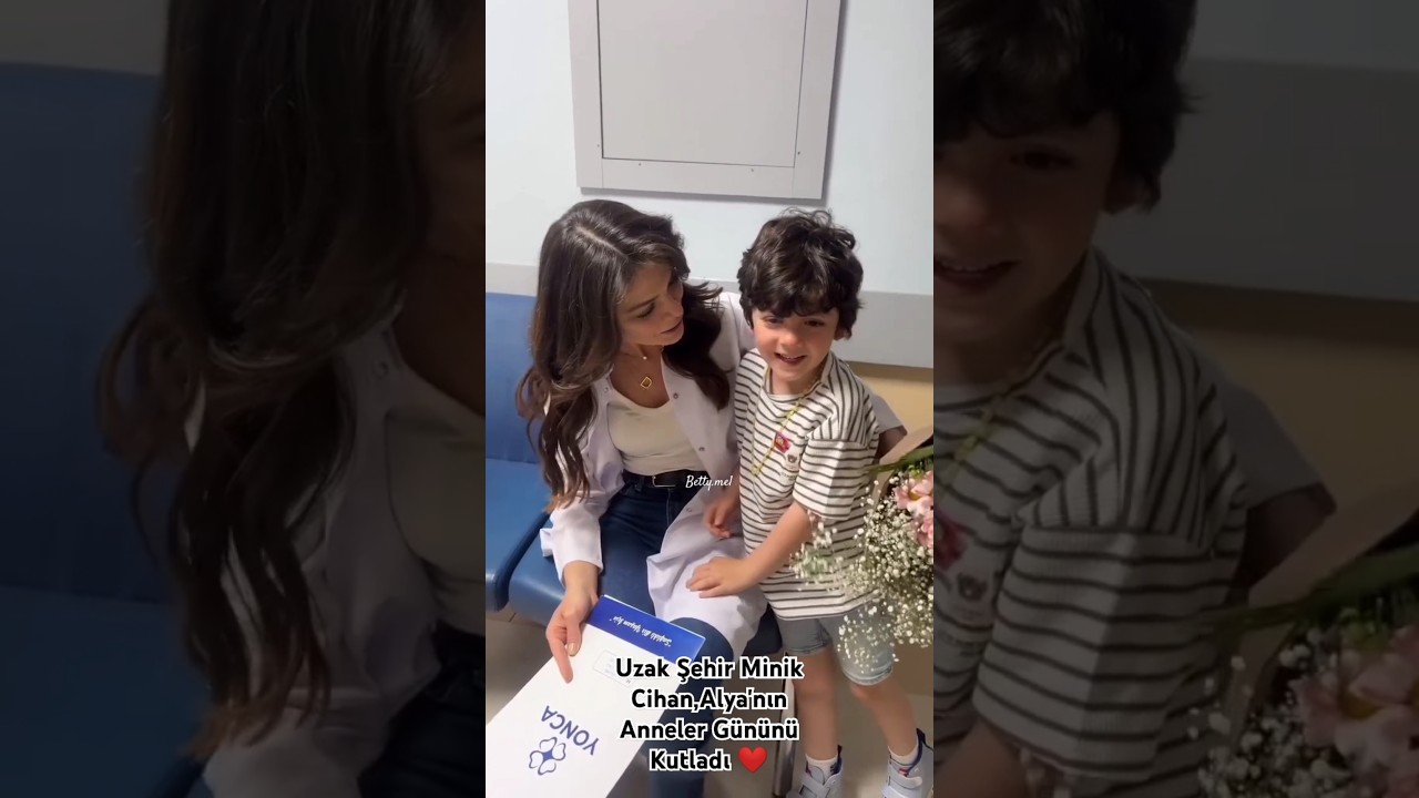 Uzak Şehir Minik Cihan, Alya'nın Anneler Gününü Kutladı / Sinem Ünsal ve Kuzey Gezer