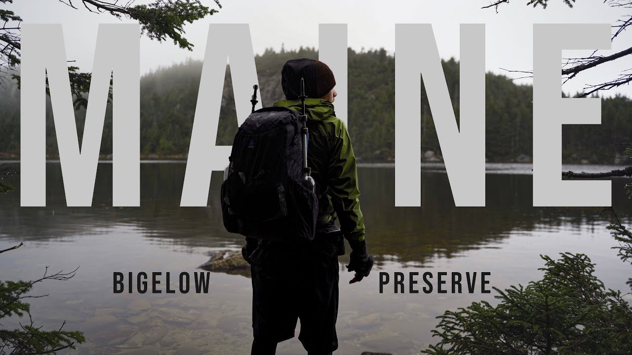 Hiking Alone in Maine - Bigelow Preserve, Silent Hiking