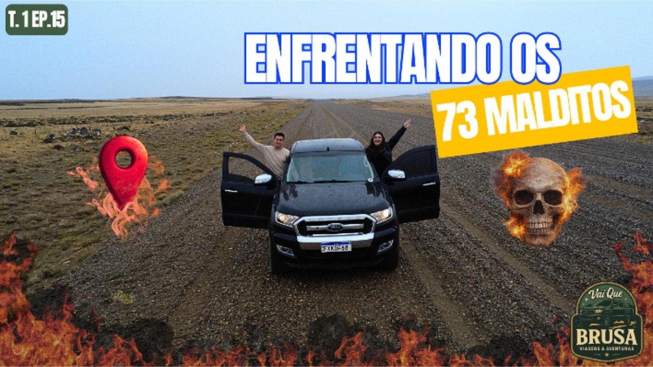 Episódio 15: Enfrentamos os 73 MALDITOS na Argentina! 😱 A travessia mais temida da viagem