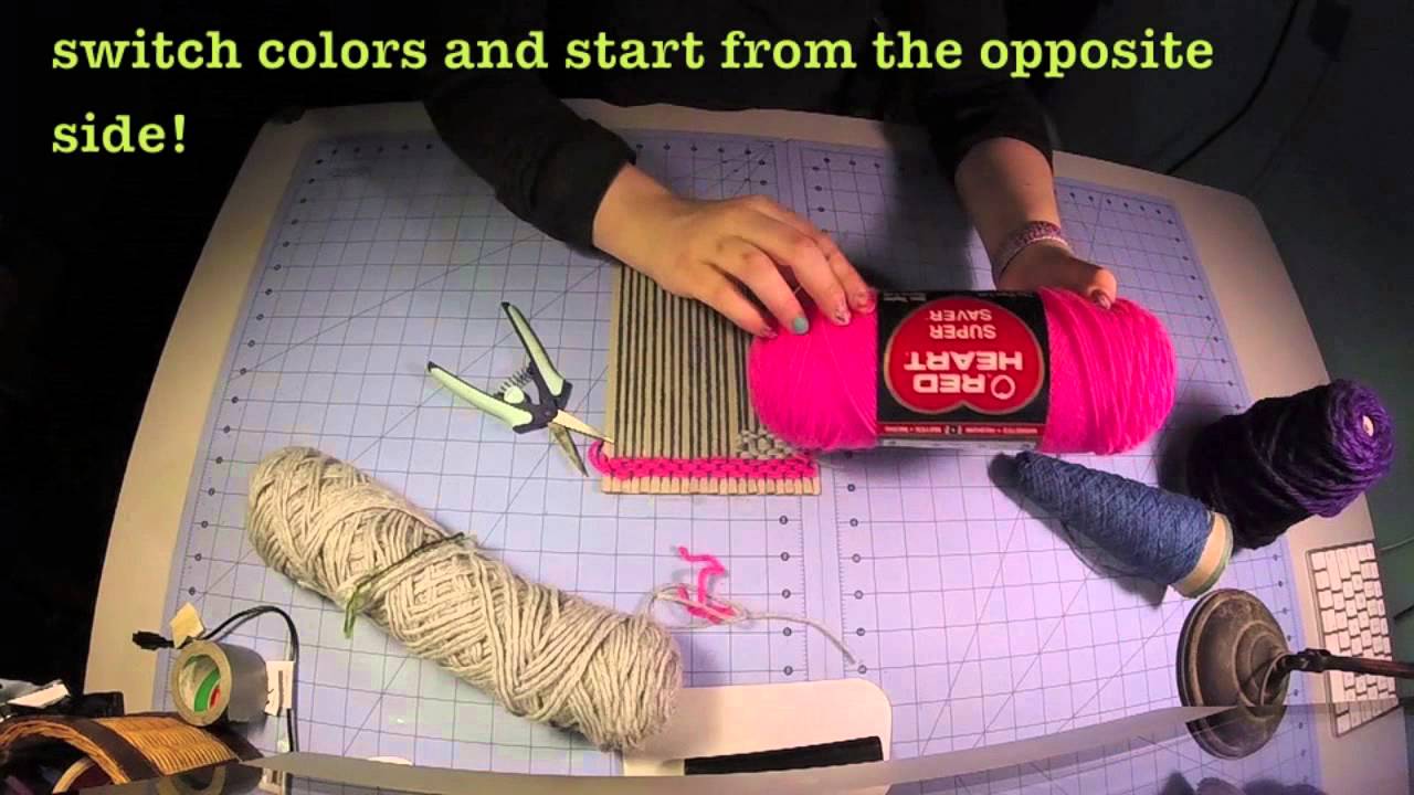 Weaving 101: Beginning to weave