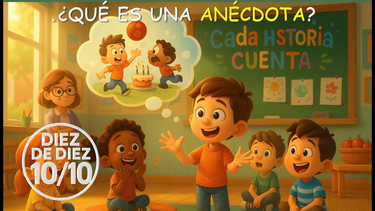 📝 &iquest;Qu&eacute; es una AN&Eacute;CDOTA? | Aprende con ejemplos divertidos | Canal 10/10