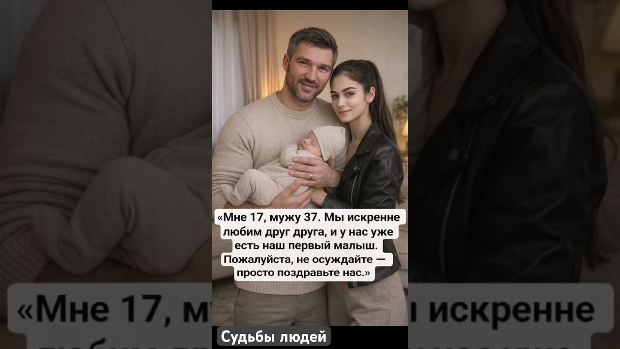 Мне 17, мужу 37&hellip; Просто поздравьте нас❤️#жизнь #история #viral