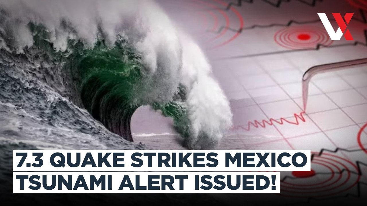 7.3 Earthquake Strikes Mexico-Guatemala Coast | Tsunami Alert Issued | VERTEX