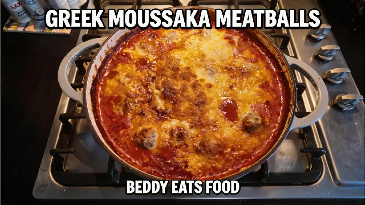 Греческие фрикадельки мусака